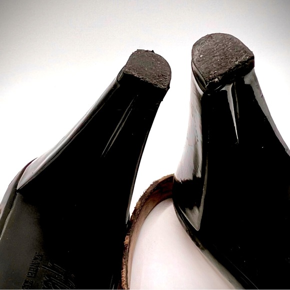 Cute Anne Klein Heels Size 6.5 Med Leopard Fabric-Patten Leather Heels-Preowned - Picture 10 of 16